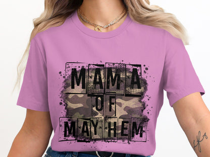 Mama of Mayhem Graphic T-Shirt Fashion Top