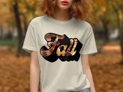 Stylish Autumn Fall Themed Casual T-Shirt Product