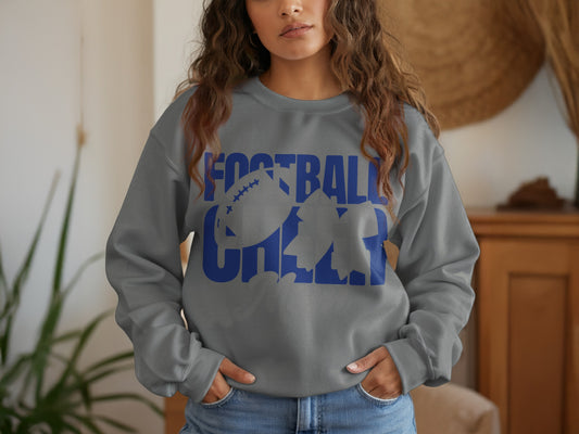 Football Chic Graphic Sweatshirt product type