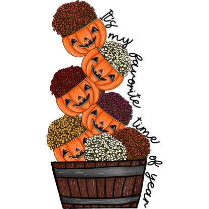 Festive Pumpkin Stack Decor for Seasonal Celebrations