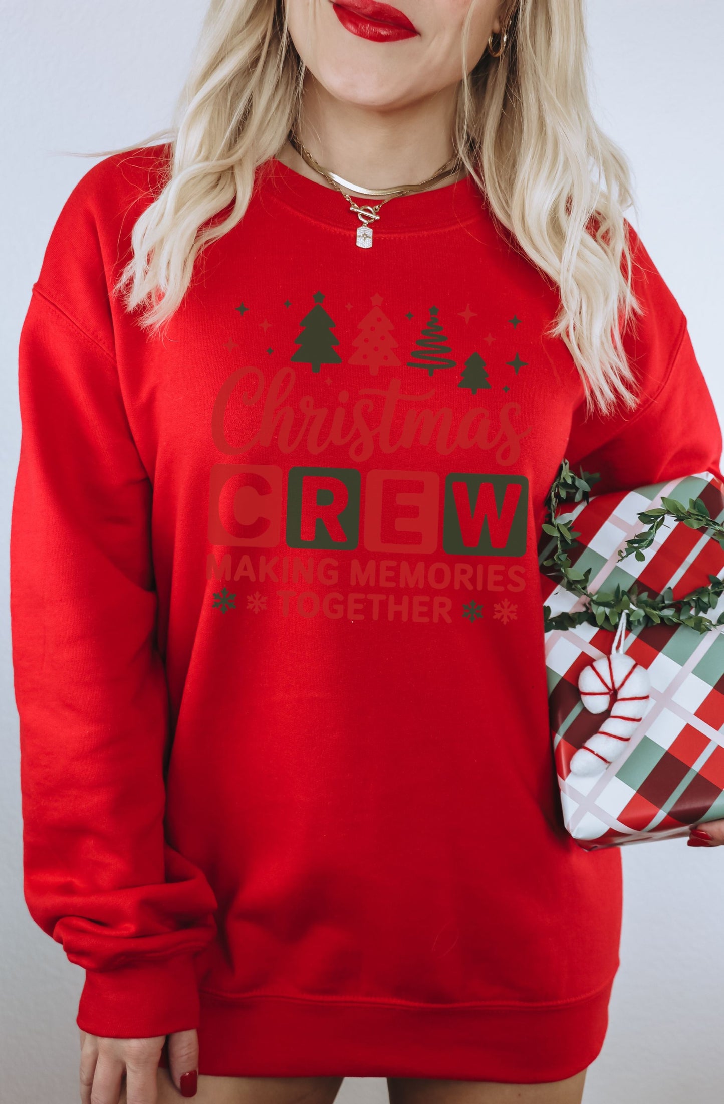Christmas Crew Making Memories Together Sweatshirt
