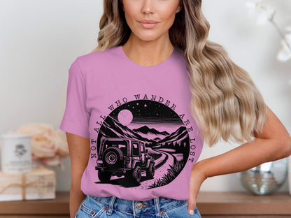 Not All Who Wander Are Lost T-shirt