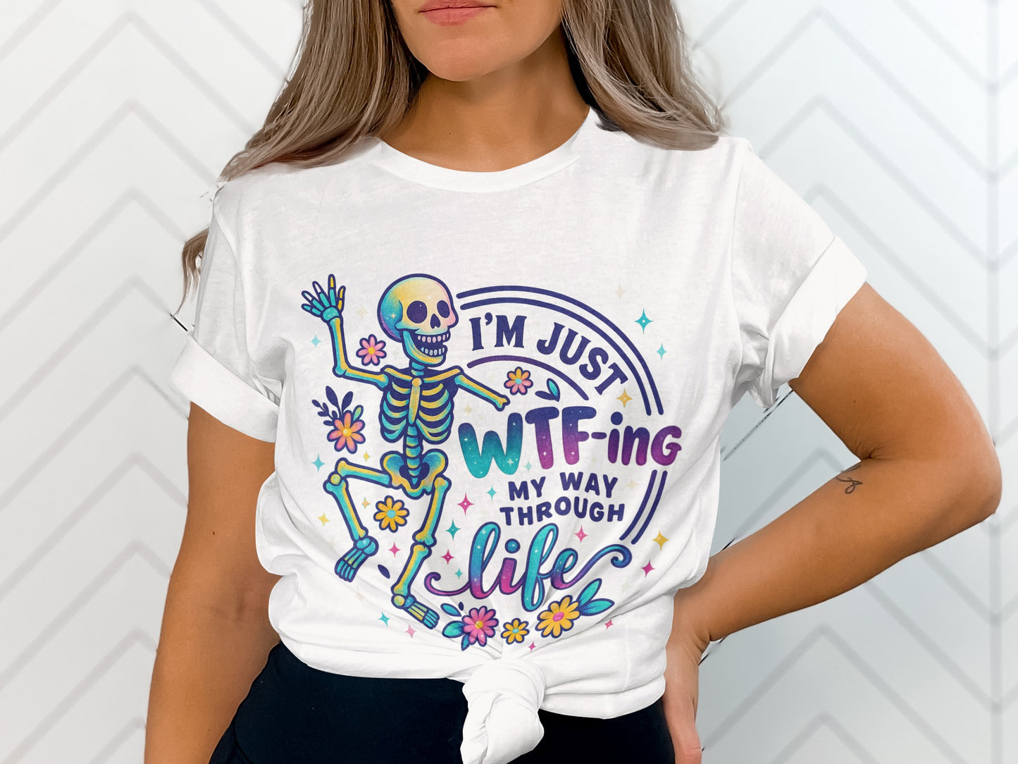 I'm Just WTF-ing My Way Through Life Shirt