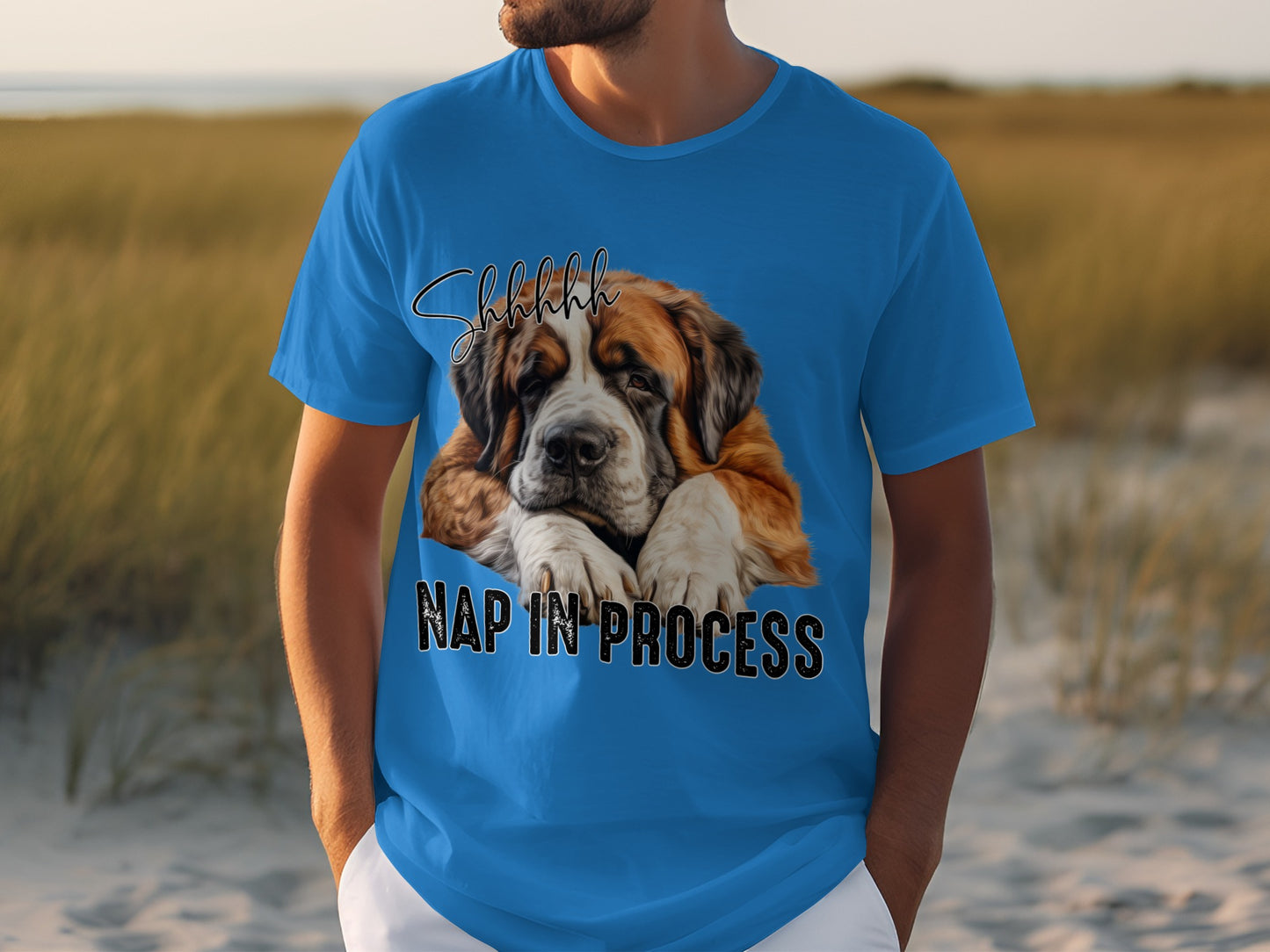 Shhhhhh Nap In Process Funny Dog Graphic Tee product