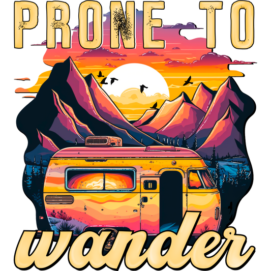 Prone to Wander Scenic Adventure Design product