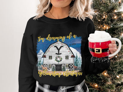 I'm Dreaming of a Yellowstone Christmas Shirt