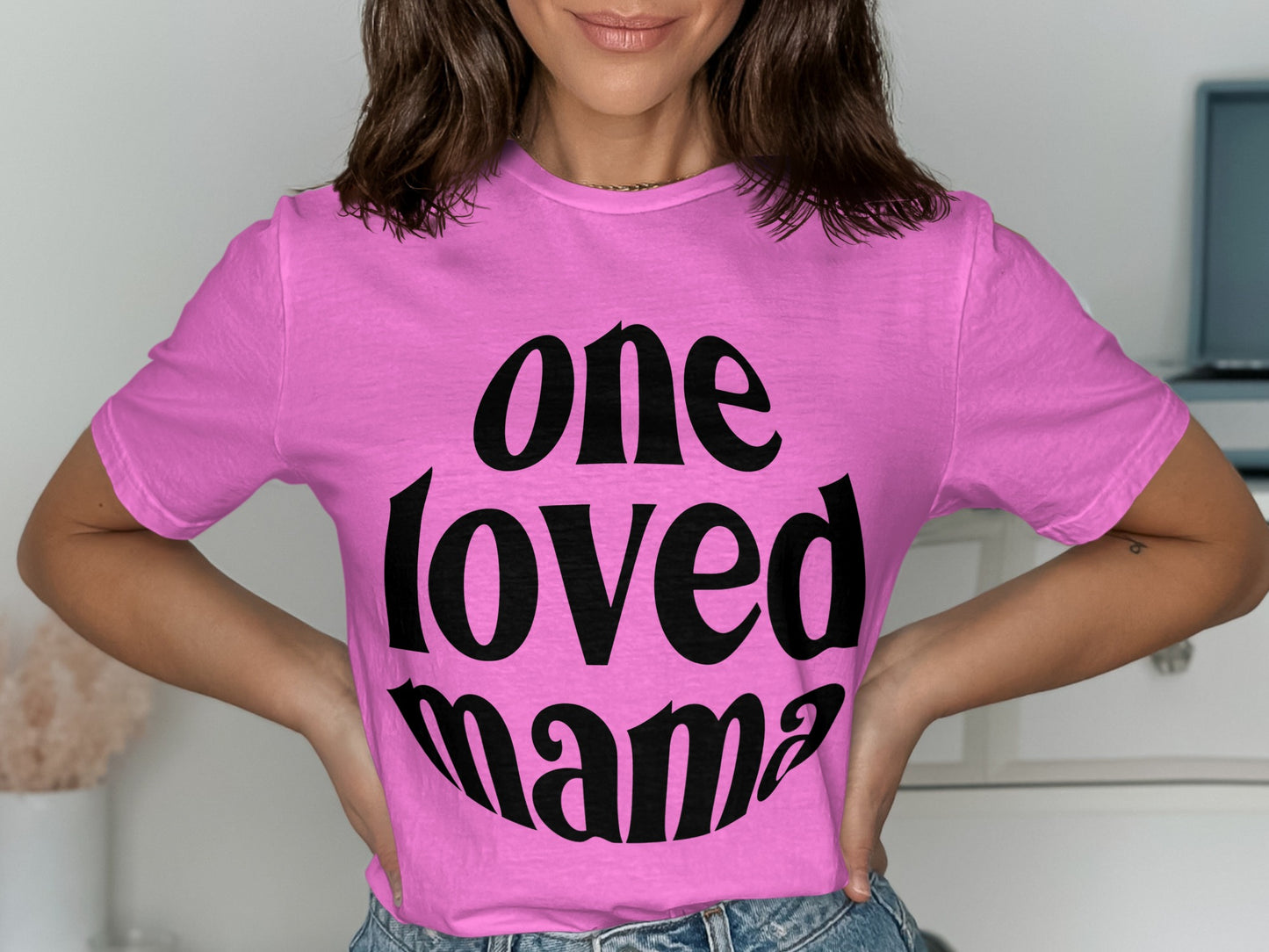 One Loved Mama Graphic Tee Product