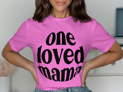 One Loved Mama Graphic Tee Product