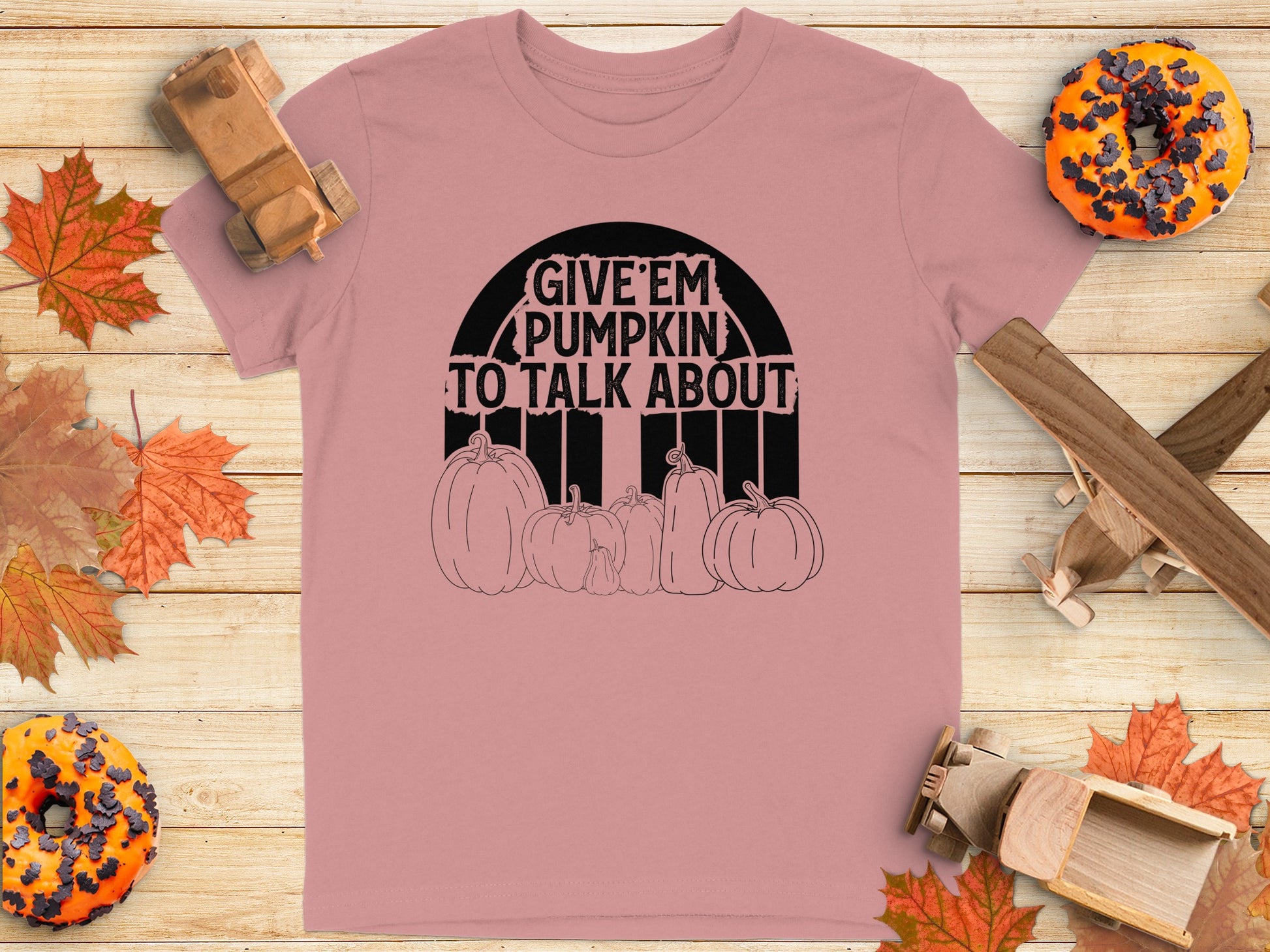 Give Em Pumpkin To Talk About Halloween Shirt
