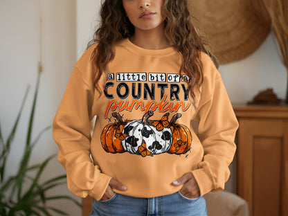 A Little Bit Of A Country Pumpkin Sweatshirt product