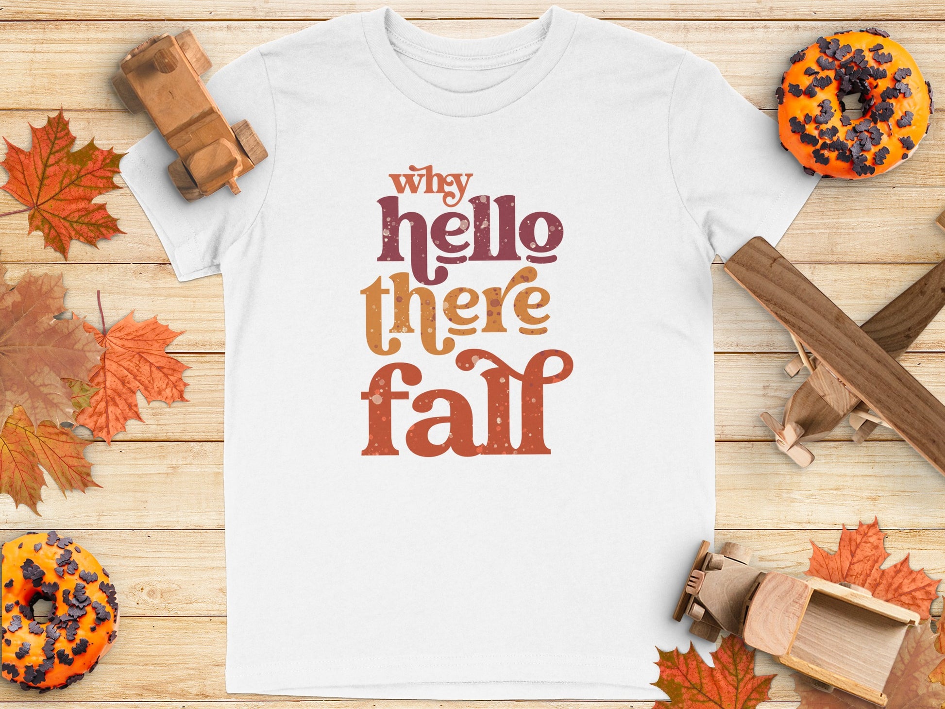 Why Hello There Fall Graphic Tee Product