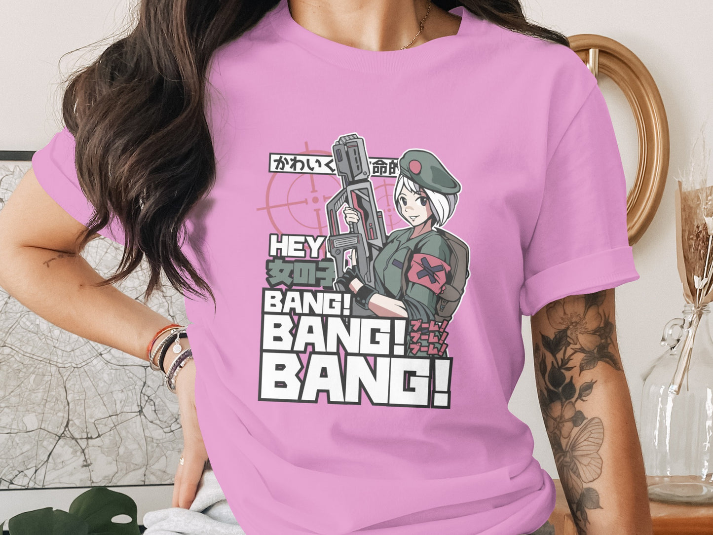 Hey Bang Bang Bang Bang Graphic Shirt