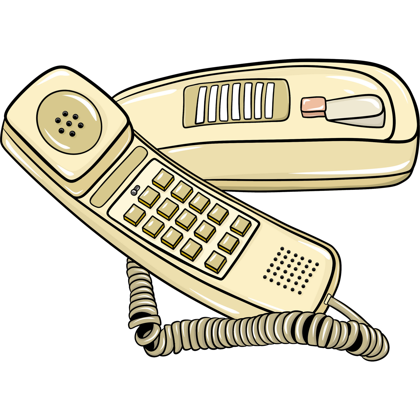 Vintage Style Retro Corded Landline Telephone Product