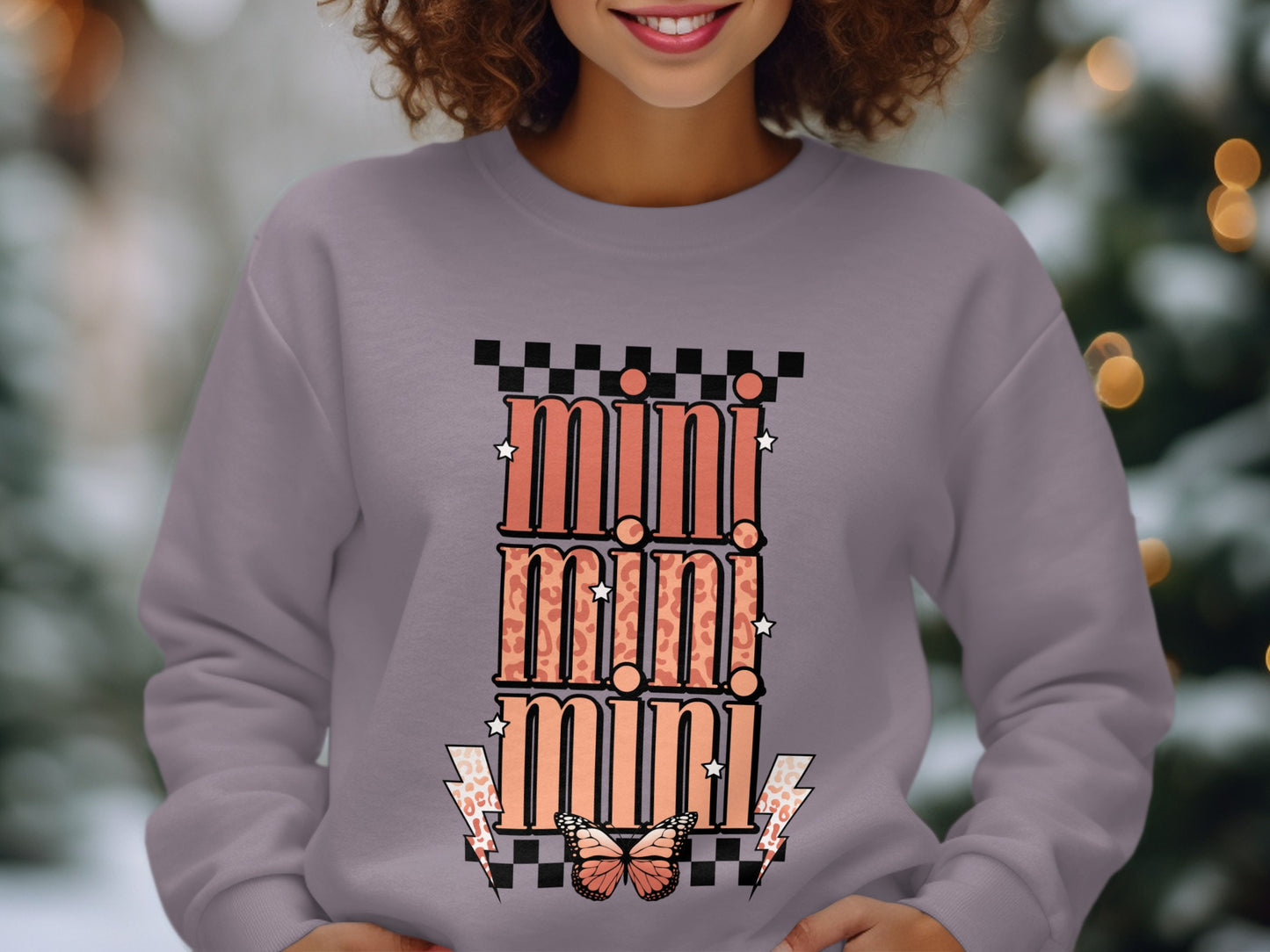 Mini Mini Mini Butterfly Graphic Sweatshirt Product