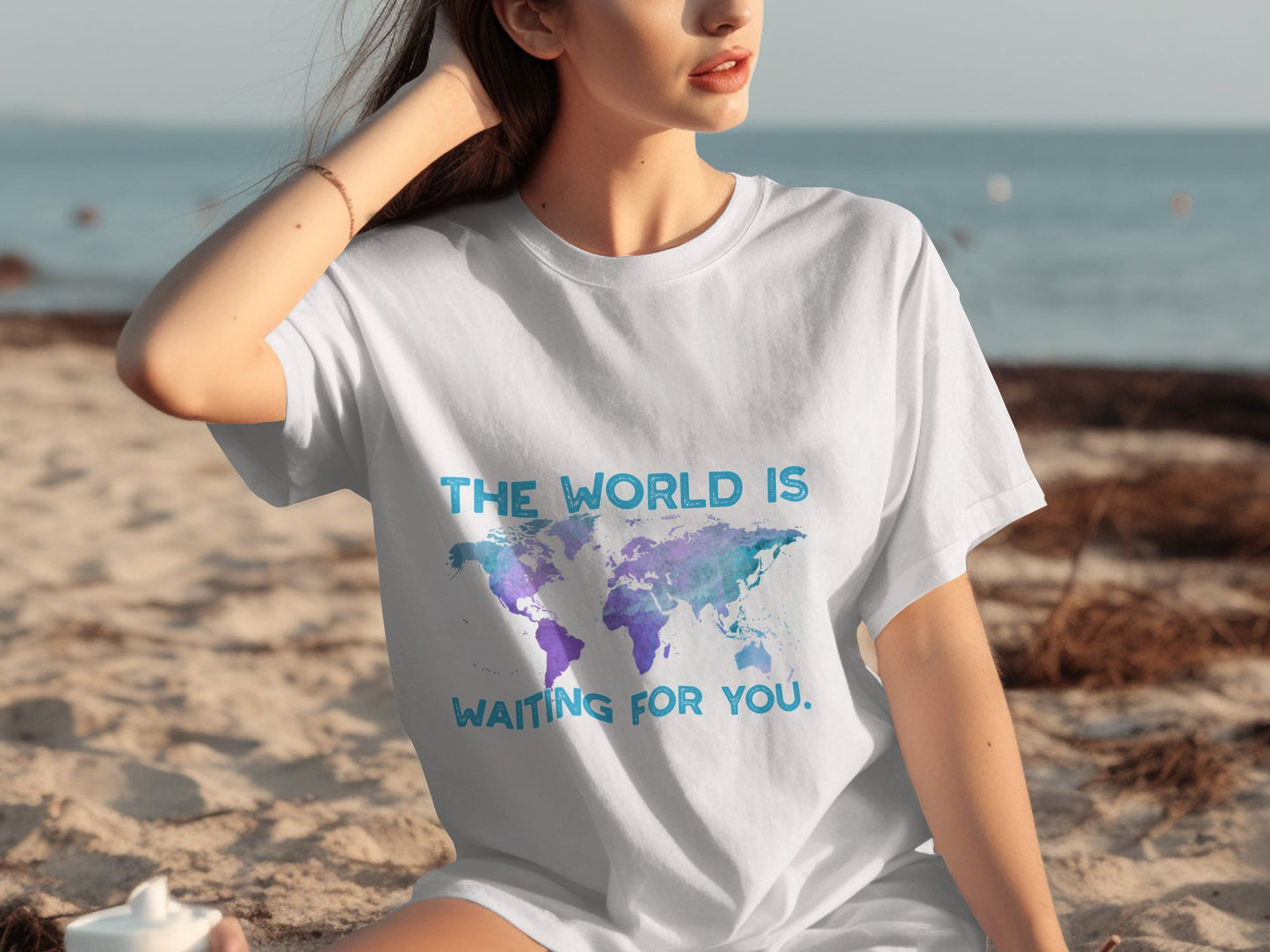The World Is Waiting For You Graphic T-shirt