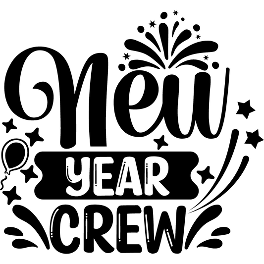 Celebrate with New Year Crew Festive Decor Product