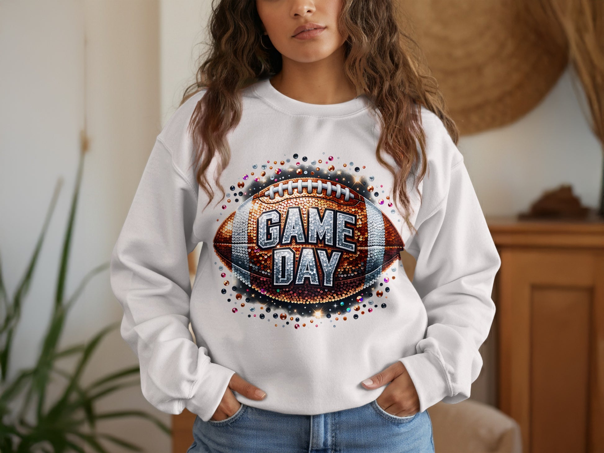 Game Day Football Graphic Sweatshirt product