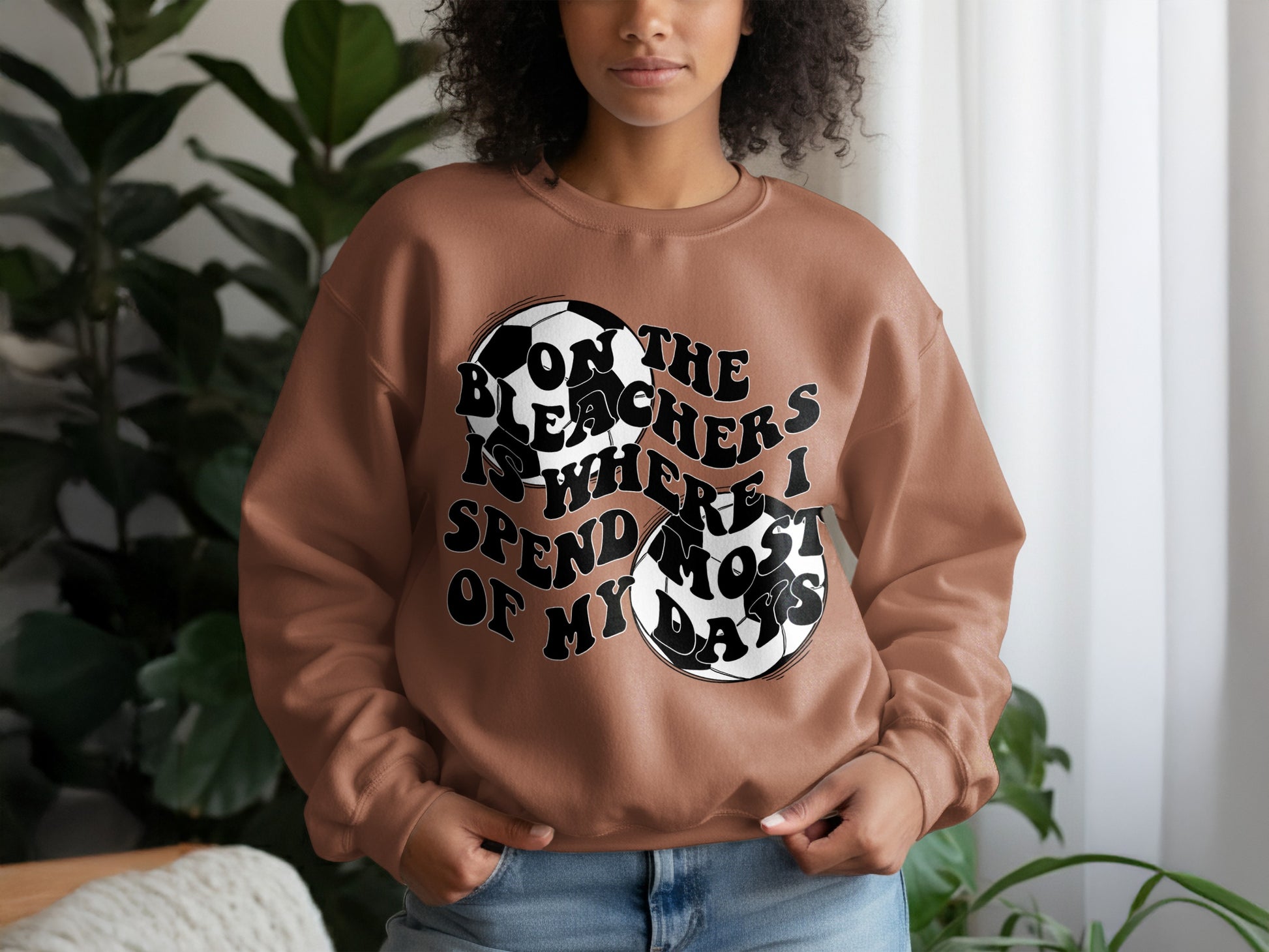 On The Bleachers Is Where I Spend Most Of My Days Sweater