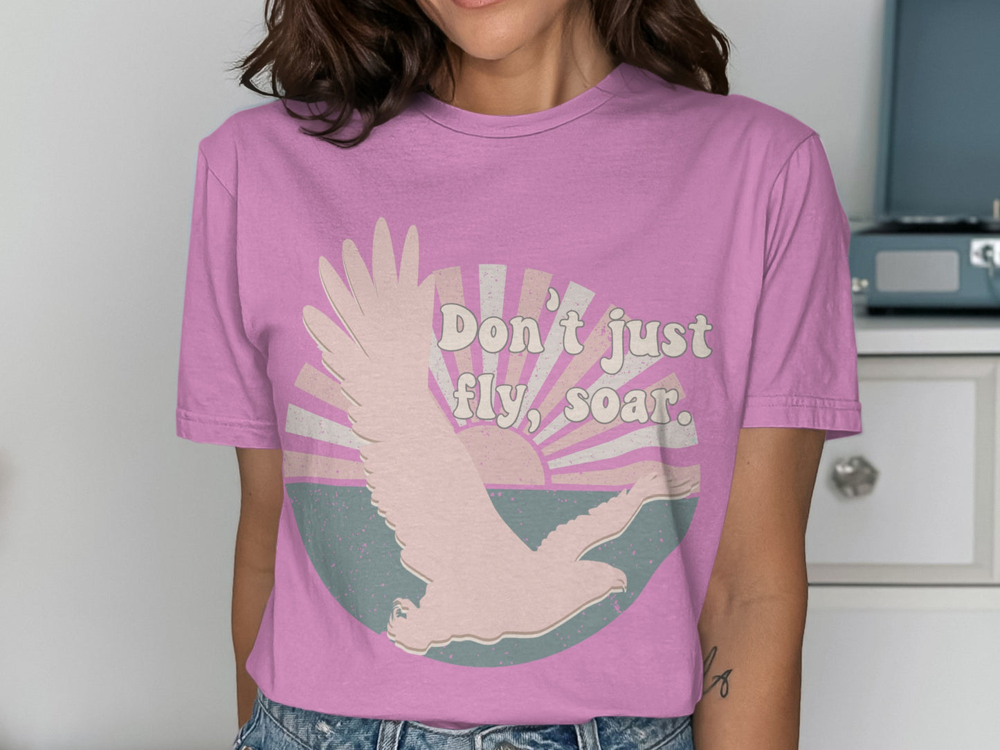 Don't Just Fly Soar Graphic Tee Product
