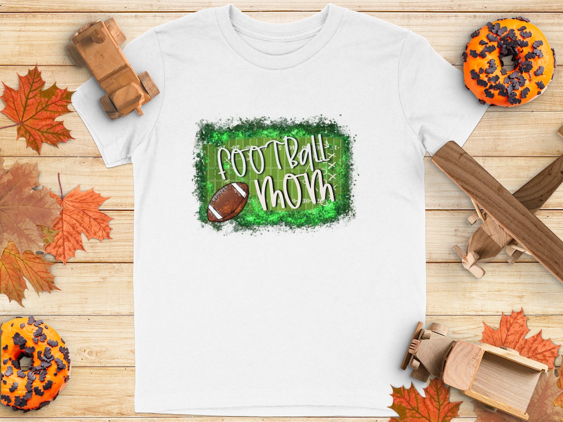 Football Mom Graphic Tee Perfect for Sporty Moms product
