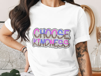 Choose Kindness Graphic Tee Shirt Fashion Product