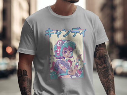 Unique Graphic Streetwear Anime Style T-Shirt