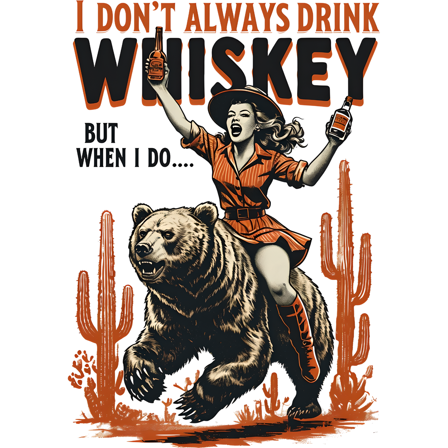 I Don't Always Drink Whiskey But When I Do T-Shirt