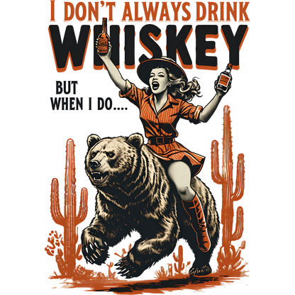 I Don't Always Drink Whiskey But When I Do T-Shirt