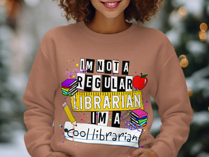 I'm Not A Regular Librarian I'm A Cool Librarian Shirt