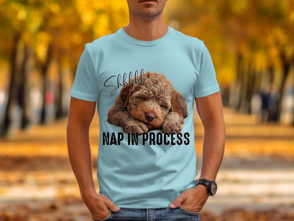 Shhh Nap In Process Adorable Dog T-Shirt