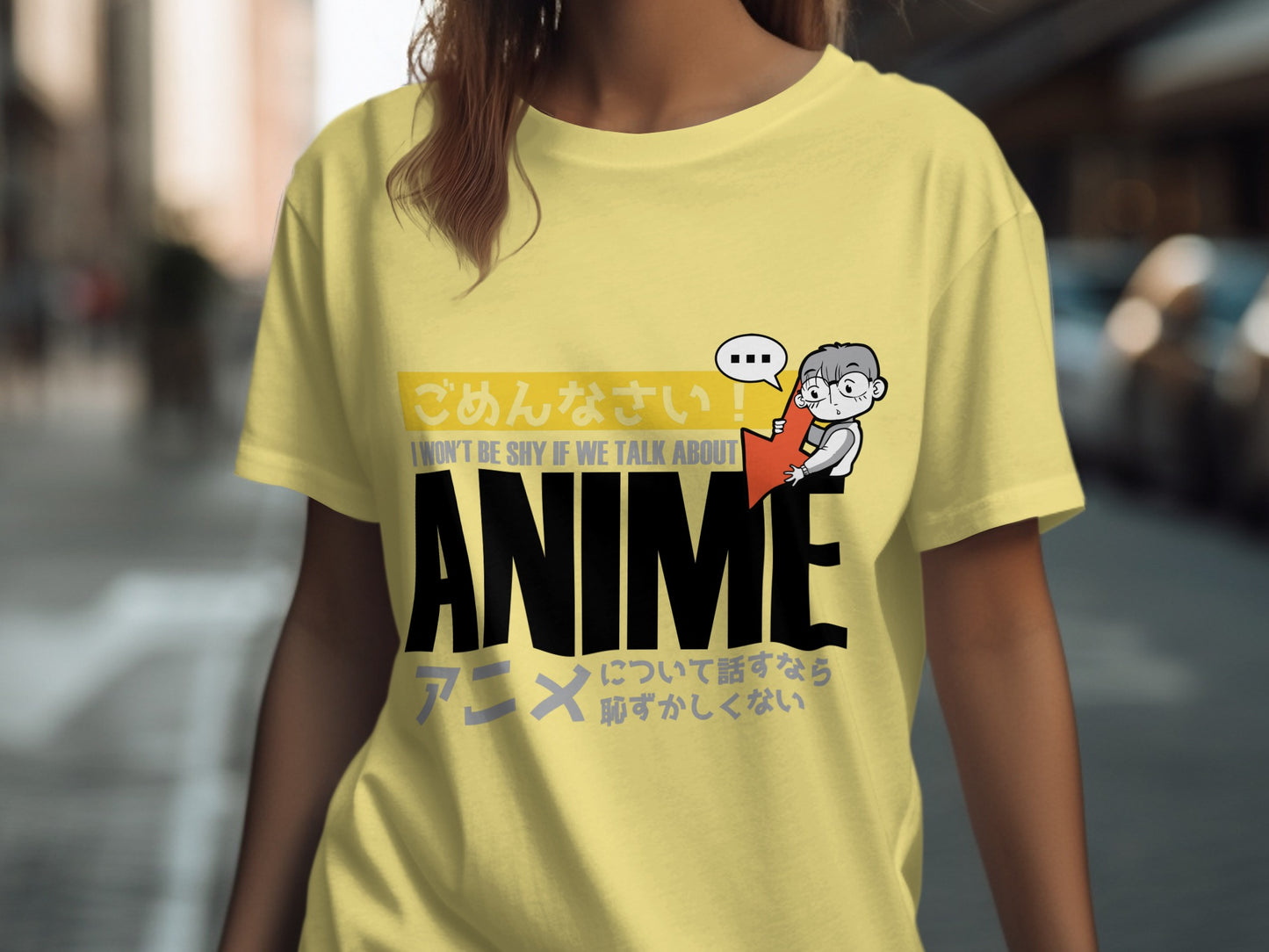 I Won't Be Shy If We Talk About Anime T-shirt