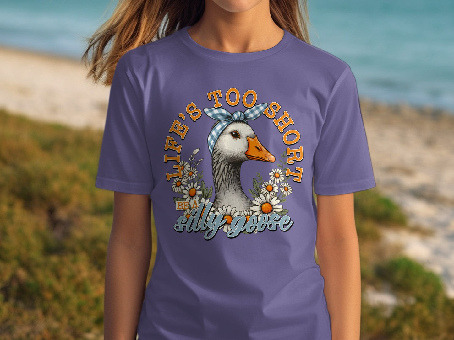 Life's Too Short Be A Silly Goose Graphic Tee