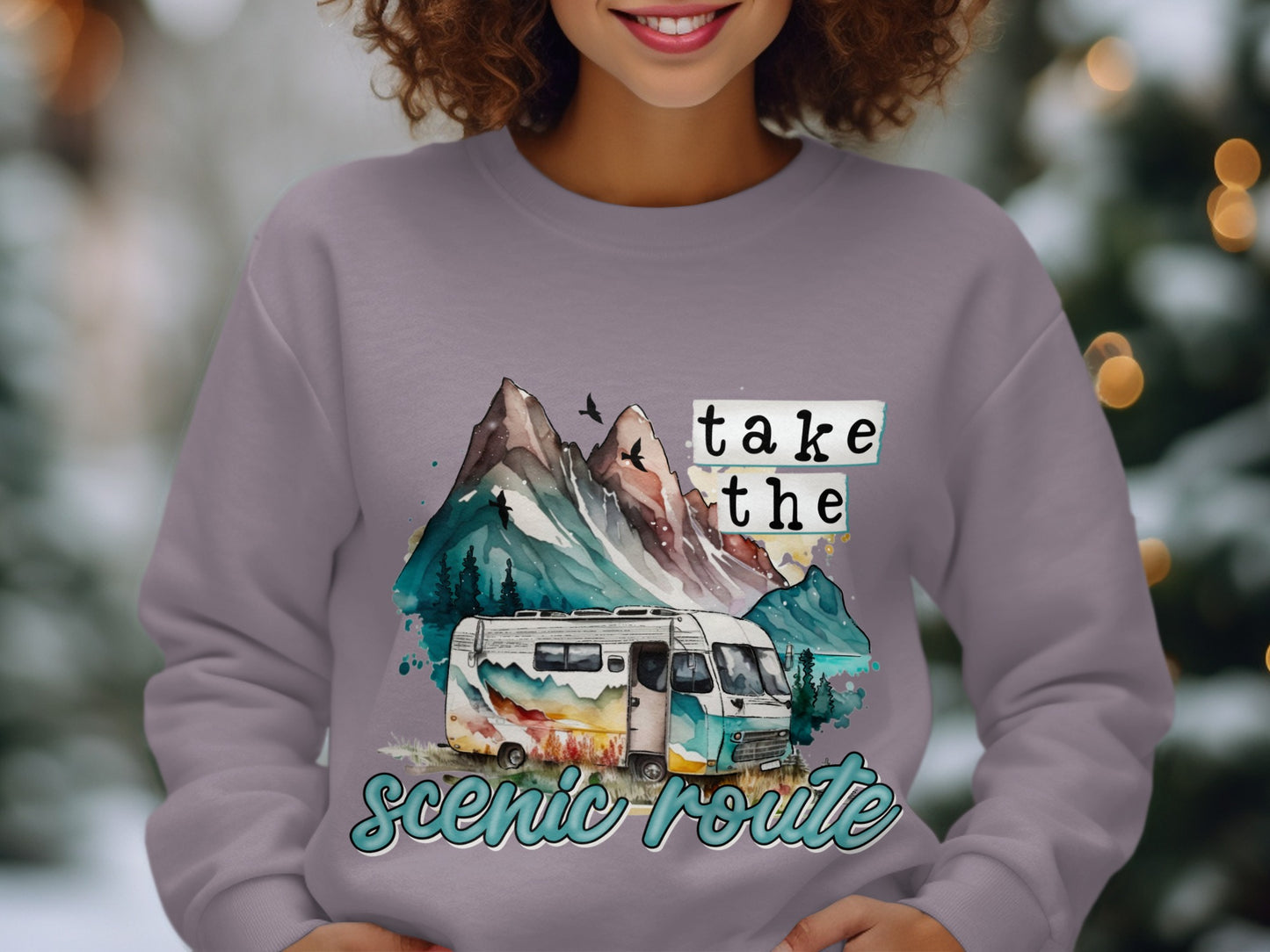Take the Scenic Route Mountain Camper Product