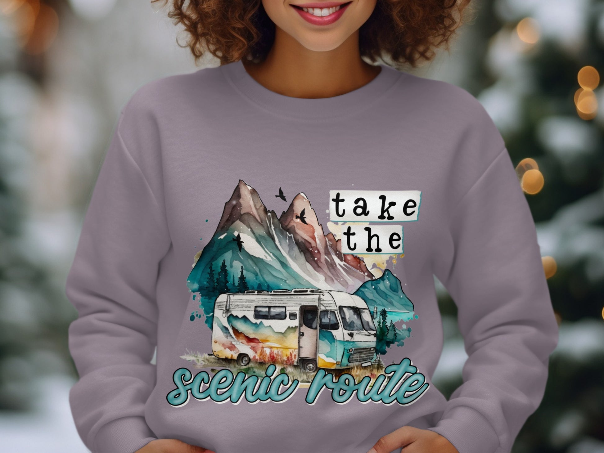 Take the Scenic Route Mountain Camper Product