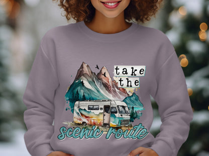Take the Scenic Route Mountain Camper Product