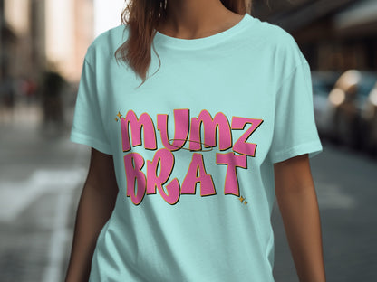 Stylish Mumz Brat Graphic Tee for Trendy Outfits