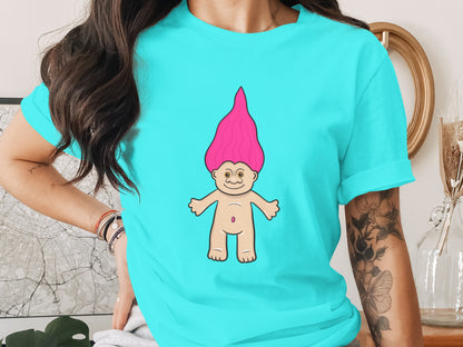 Retro Troll Doll Graphic Tee Product