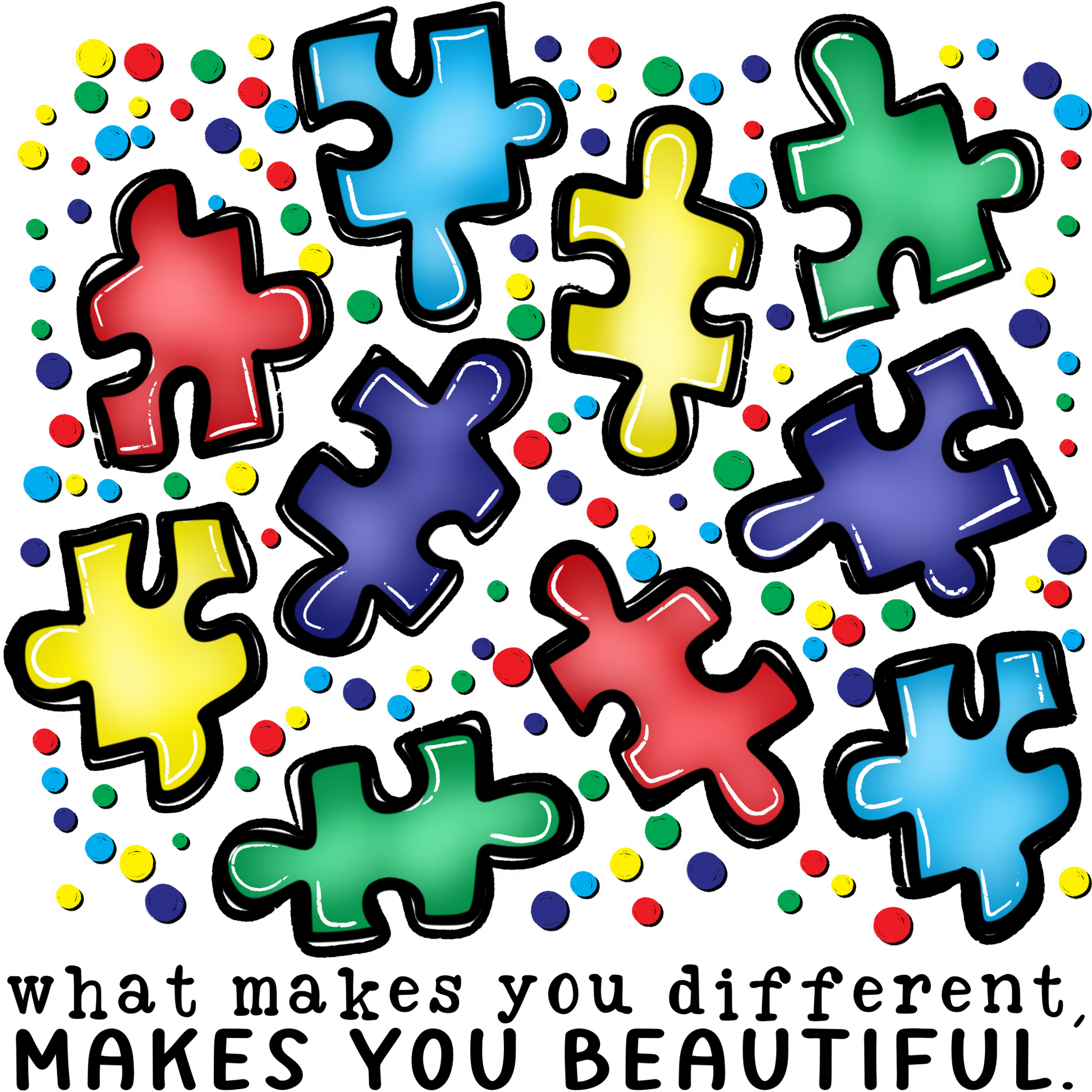 Inspiring Puzzle Pieces Artwork Wall Decor Product