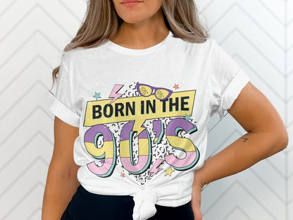 Born in the 90's T-Shirt Vintage Style Design