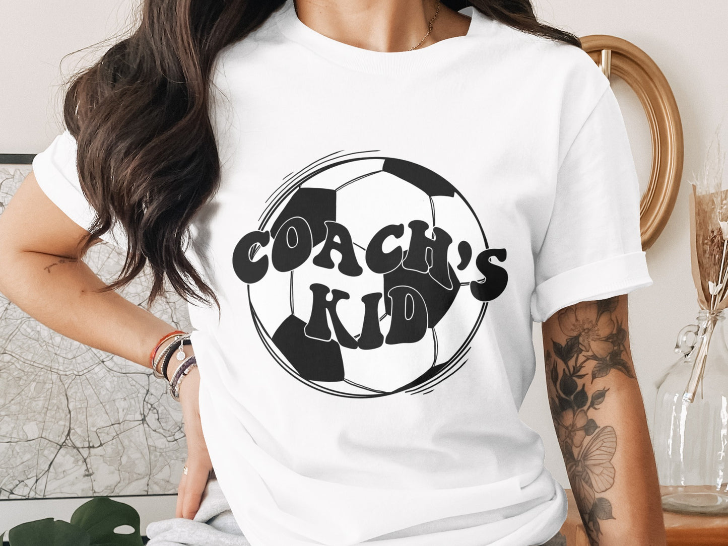 Coach's Kid Graphic Tee for Soccer Enthusiasts