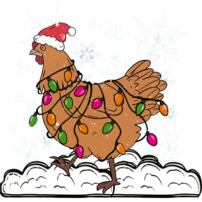 Christmas Chicken Wrapped in Lights Christmas product