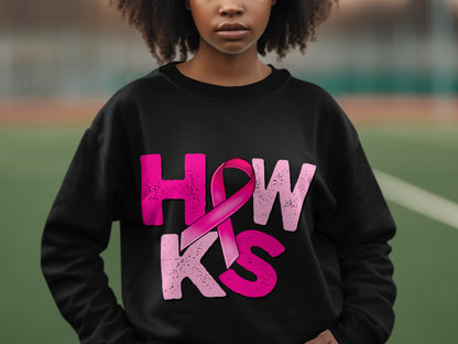 How KS Pink Ribbon Awareness Design Sweatshirt Product