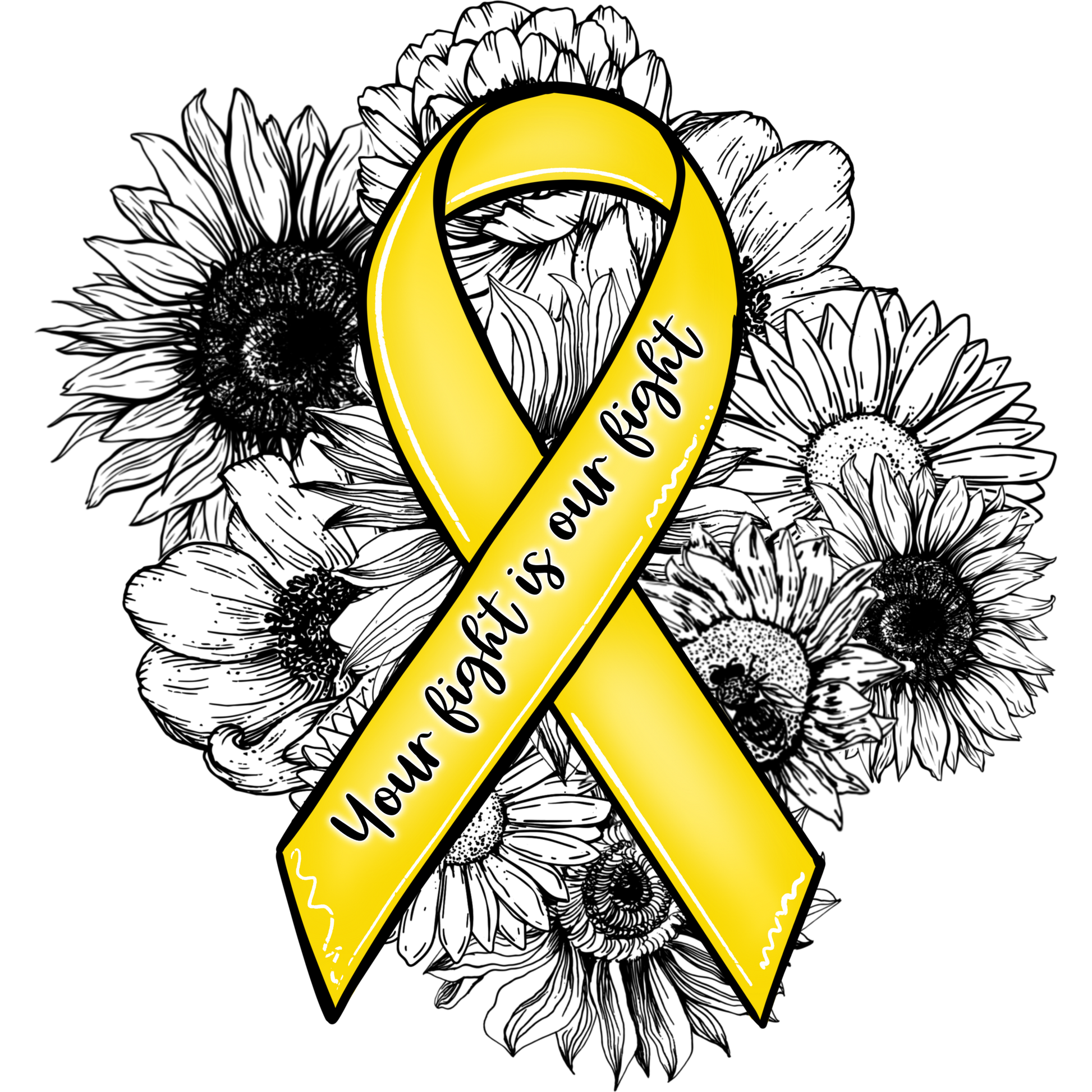 Your Fight Is Our Fight Yellow Ribbon product