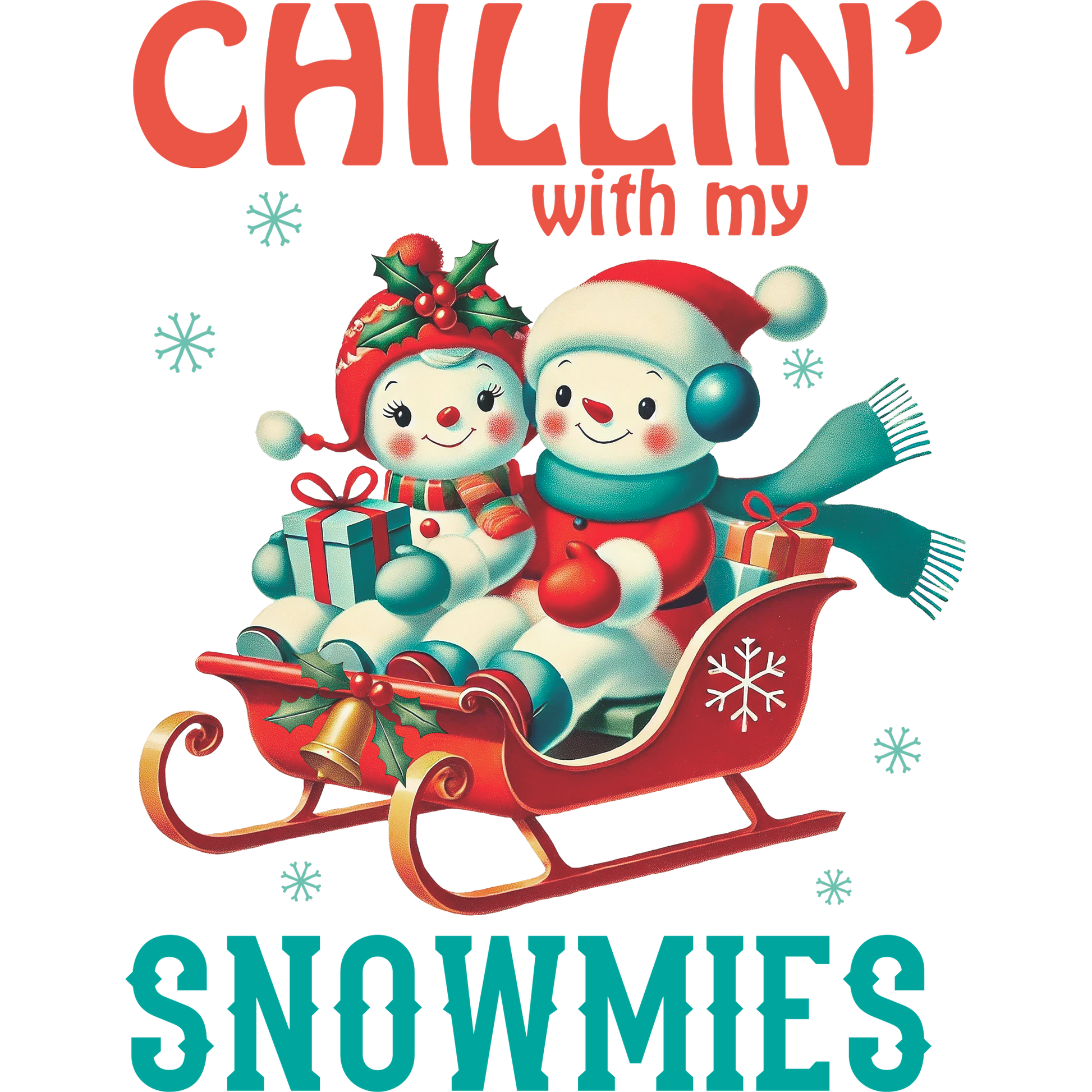 Chillin' with My Snowmies Christmas decor