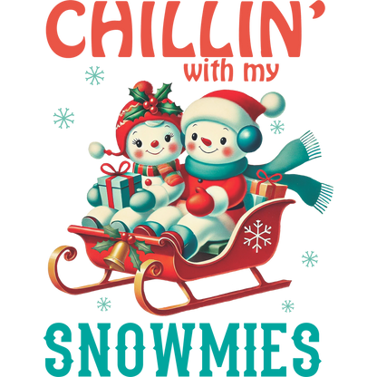 Chillin' with My Snowmies Christmas decor