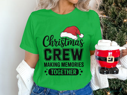 Funny Christmas Crew Making Memories Together Shirt