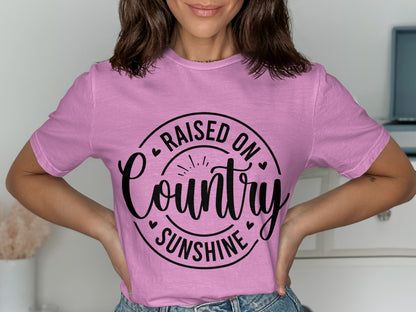 Raised on Country Sunshine Graphic Tee