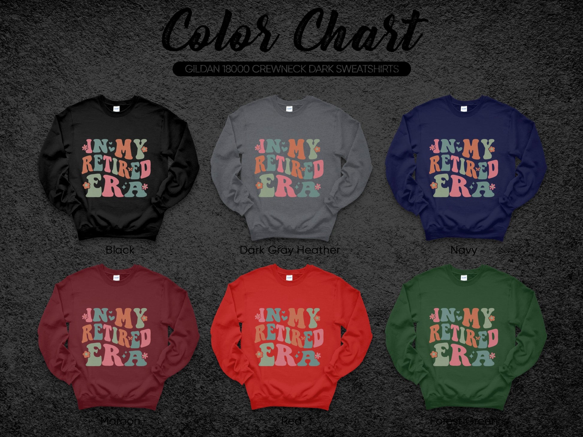 In My Retired Era Crewneck Sweatshirt