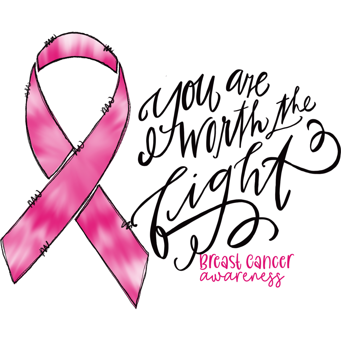You Are Worth the Fight Breast Cancer Awareness product