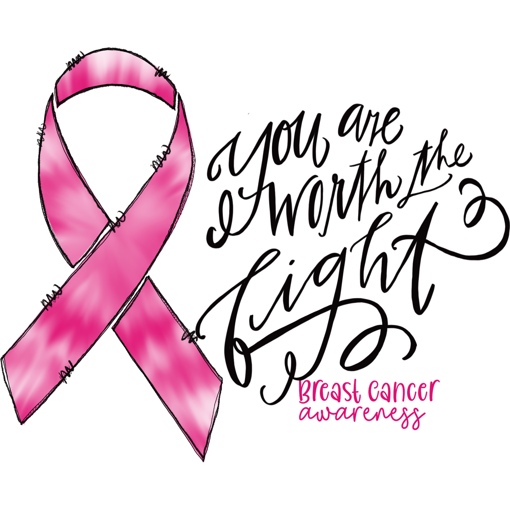 You Are Worth the Fight Breast Cancer Awareness product